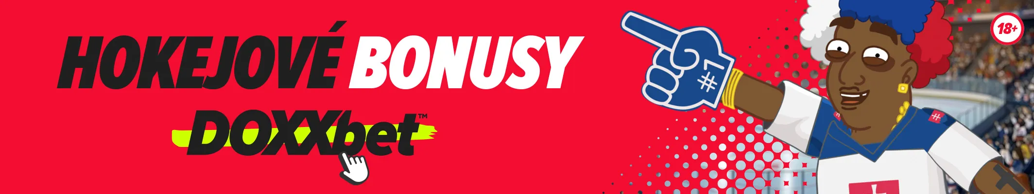 Hokejové bonusy Pišta s rukavicou skanduje na hokeji